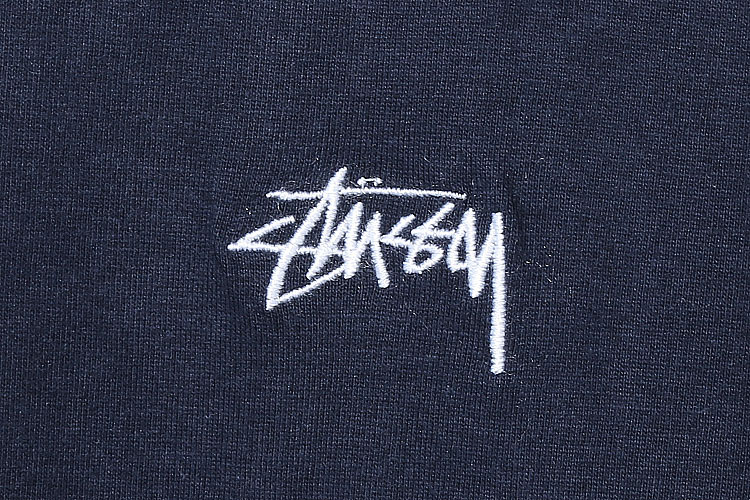 stussy logo刺绣卫衣